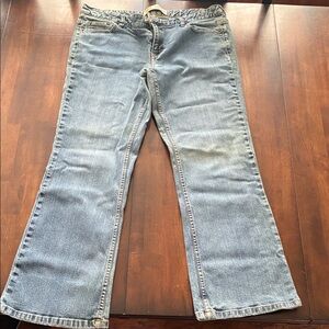 Route 66 Low Rise Boot Cut Blue Jeans